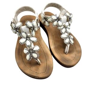 Annie Kids Sandals with Butterfly Embellishments Size Toddler/girls‎ 11